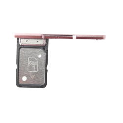 Držák SIM Sony Xperia XA2 H3113, H3123, H3133, H4113, H4133 Pink / růžový, Originál