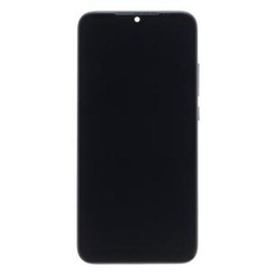 Přední kryt Xiaomi Redmi 7 Black / černý + LCD + dotyková deska, Originál