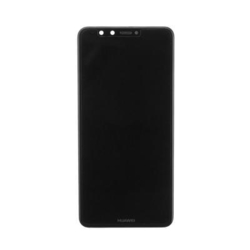 Přední kryt Huawei Y9 2018 Black / černý + LCD + dotyková deska, Originál