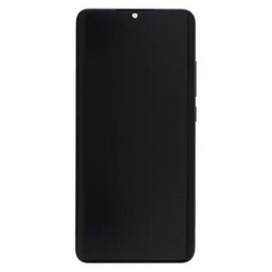 Přední kryt Xiaomi Mi Note 10 Tarnisch Black / černý + LCD + dotyková deska, Originál