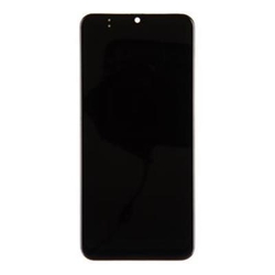 Přední kryt Samsung M215 Galaxy M21 Black / černý + LCD + dotyková deska, Originál