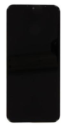 Přední kryt Motorola G9 Play Black / černý + LCD + dotyková deska, Originál