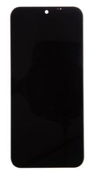 Přední kryt Motorola E6i Black / černý + LCD + dotyková deska, Originál