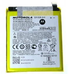 Baterie Motorola JE40 3000mAh pro Moto Z3, Moto G7 Play, One, Moto G7, Originál