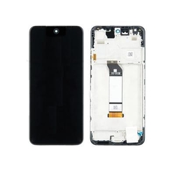 Přední kryt Xiaomi Poco M3 Pro 5G Black / černý + LCD + dotyková deska, Originál