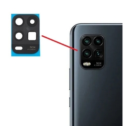 Sklíčko kamery Xiaomi Mi 10 Lite 5G Black / černé - 50MP, Originál