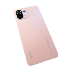 Zadní kryt Xiaomi Mi 11 Lite 5G Pink / růžový + sklíčko kamery, Originál
