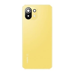 Zadní kryt Xiaomi Mi 11 Lite 5G Yellow / žlutý + sklíčko kamery, Originál