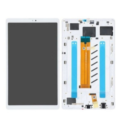 Přední kryt Samsung T220 Galaxy Tab A7 Lite Wifi Silver / stříbrný + LCD + dotyková deska,