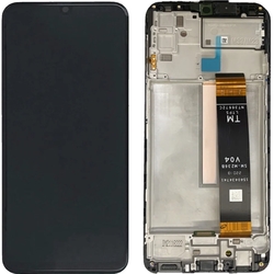 Přední kryt Samsung M336B Galaxy M33 5G Black / černý + LCD + dotyková deska, Originál