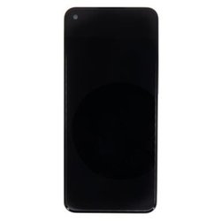 Přední kryt Oppo A72, A92 Black / černý + LCD + dotyková deska, Originál