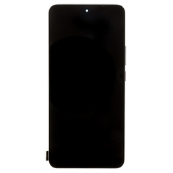 Přední kryt Xiaomi 12T, 12T Pro Black / černý + LCD + dotyková deska, Originál