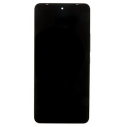 Přední kryt Xiaomi 12 Lite Black / černý + LCD + dotyková deska, Originál