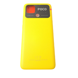 Zadní kryt Xiaomi Poco C40 Yellow / žlutý, Originál