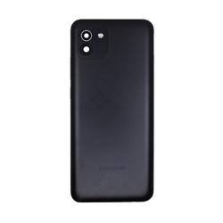 Zadní kryt Samsung A035G Galaxy A03 Black / černý, Originál