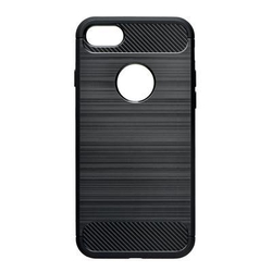 Pouzdro Forcell Carbon Apple iPhone X, XS černé
