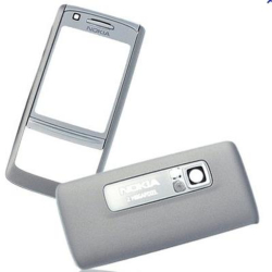 Přední kryt Nokia 6280 Silver / stříbrný (Service Pack)