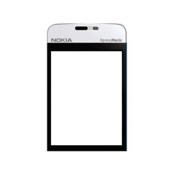 Sklíčko Nokia 5310 XpressMusic White / bílé, Originál