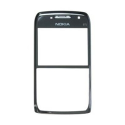 Přední kryt Nokia E71 Grey Steel / šedý, Originál