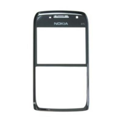 Přední kryt Nokia E71 Grey Steel / šedý (Service Pack)