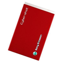 Zadní kryt Sony Ericsson C902 Red / červený (Service Pack)