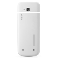 Zadní kryt + kryt antény Nokia 6730 Classic White / bílý, Originál