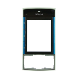 Přední kryt Nokia X3-00 Blue / modrý, Originál