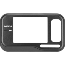 Přední kryt Nokia 6760 Slide softtouch Black / černý, Originál