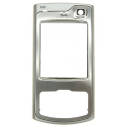 Přední kryt Nokia N80 Silver / stříbrný (Service Pack)