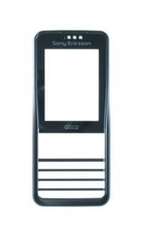 Přední kryt Sony Ericsson G502 Premium Black / černý, Originál
