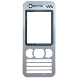 Přední kryt Sony Ericsson W890i Silver / stříbrný (Service Pack)