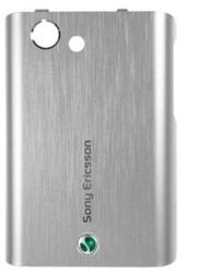 Zadní kryt Sony Ericsson T715 Petrous Grey / šedý (Service Pack)