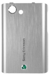 Zadní kryt Sony Ericsson T715 Petrous Grey / šedý (Service Pack)