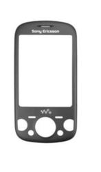 Přední kryt Sony Ericsson W20i Zylo Black / černý, Originál