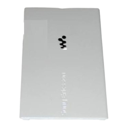 Zadní kryt Sony Ericsson W350i Hypnotic White / bílý černý, Originál