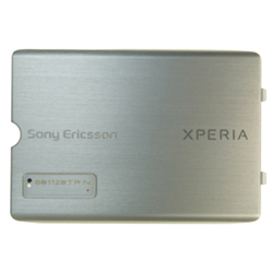 Zadní kryt Sony Ericsson Xperia X1 Silver / stříbrný (Service Pa