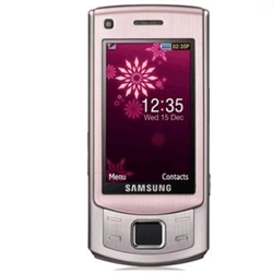 Přední kryt Samsung S7350 Ultra S Pink / růžový - logo, Originál