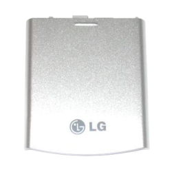 Zadní kryt LG GT500 Silver / stříbrný, Originál