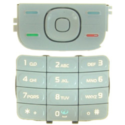 Klávesnice Nokia 5200, 5300 White / bílá (Service Pack)