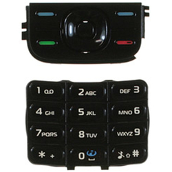 Klávesnice Nokia 5200, 5300 Black / černá, Originál