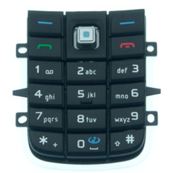 Klávesnice Nokia 6020, 6021 Black / černá, Originál