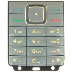 Klávesnice Nokia 6070 Silver / stříbrná (Service Pack)