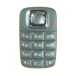 Klávesnice Nokia 6085 Silver / stříbrná (Service Pack)