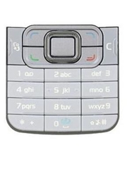 Klávesnice Nokia 6120 Classic White / bílá, Originál