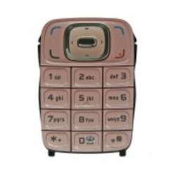 Klávesnice Nokia 6131 Pink / růžová (Service Pack)