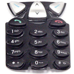 Klávesnice Nokia 6210 Black / černá (Service Pack)