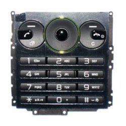 Klávesnice Sony Ericsson W902 Green / zelená, Originál