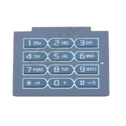 Spodní klávesnice Sony Ericsson W595 Blue / modrá (Service Pack)