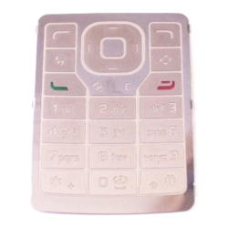 Klávesnice Nokia N76 White / bílá, Originál