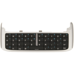 Spodní klávesnice Nokia E75 Black / černá - anglická (Service Pa